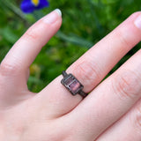 Pink Tourmaline Ring Size 7