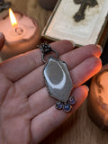 Moonstone and Tanzanite Amulet