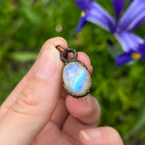 Rainbow Moonstone Pendant