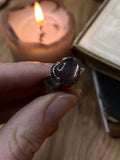 Size 9 Lepidolite Ring