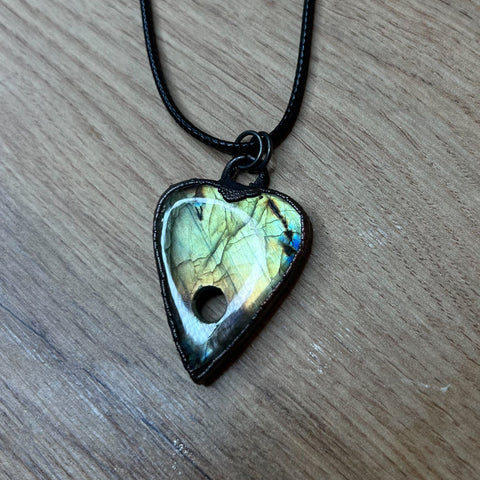 Labradorite Planchette Pendant