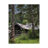 Matte Vertical Posters - Mountain Cabin