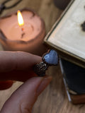 Size 5 Blue Lace Agate Ring