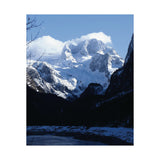 Matte Vertical Posters - Snowy Glacier