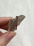 1.6” California Pink Tourmaline on Quartz Specimen