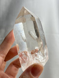 4” Water Clear Rutilated Quartz Crystal