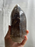 5.5” California Smoky Quartz with Feldspar