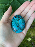 Chrysocolla Palm Stone