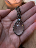 Amethyst and Opal Amulet