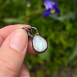 Rainbow Moonstone Pendant