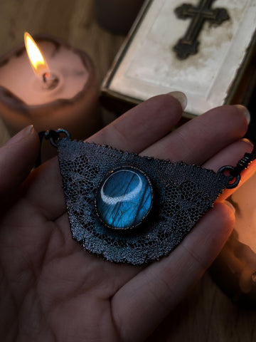 Labradorite Amulet