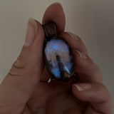 Magic Glow Scenic Quartz Pendant