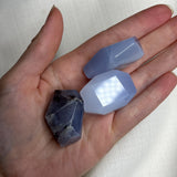 Blue Chalcedony Gems