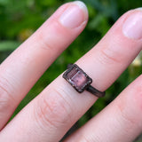Pink Tourmaline Ring Size 7