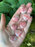 Rhodochrosite Hearts