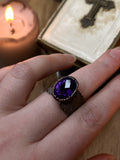 Size 7.5 Amethyst Ring