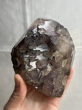 6.5” Double Terminated Smoky Amethyst