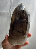 5.5” California Smoky Quartz with Feldspar