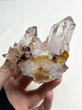 4” Lepidocrocite Included Quartz with Reverse Scepter Crystals