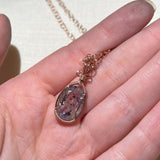 Included Amethyst Necklace