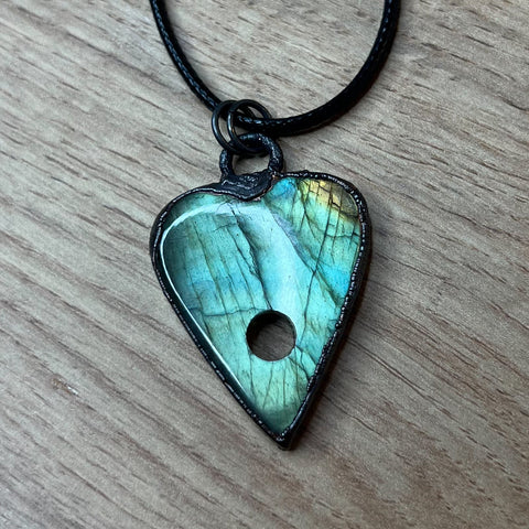 Labradorite Planchette Pendant