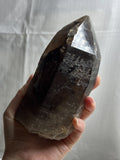 5.5” California Smoky Quartz with Feldspar