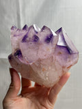 5” Phantom Amethyst Cluster