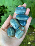 Banded Calcite Palm Stones (Small)
