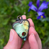 Labradorite Planchette Pendant