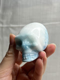 3” Larimar Alien Skull