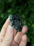 Epidote on Quartz Specimen