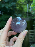 Smoky Amethyst Spheres with Stands
