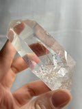 4” Water Clear Rutilated Quartz Crystal