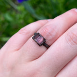 Pink Tourmaline Ring Size 7
