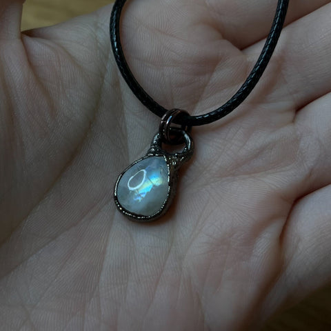 Rainbow Moonstone Pendant