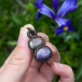 Quartz and Ruby Pendant