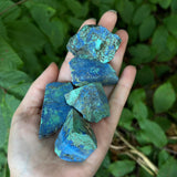 Azurite and Chrysocolla Chunks