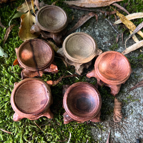 Medium Wooden Sphere Stands