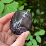 Rainbow Obsidian Tulip Carving
