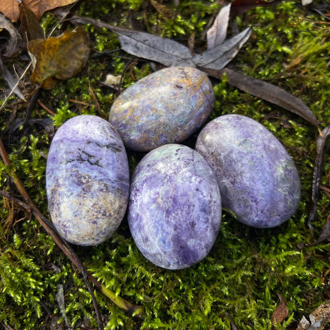 Bolivianite Palm Stones