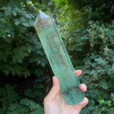 XL Polished Fluorite Tower