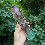 XL Polished Fluorite Tower