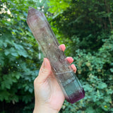 XL Polished Fluorite Tower