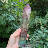 XL Polished Fluorite Tower