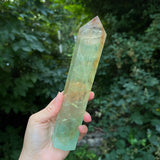XL Polished Fluorite Tower