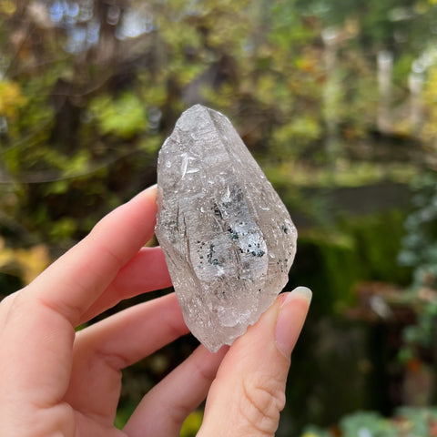 Italian Alpine Quartz with Hematite Specimen