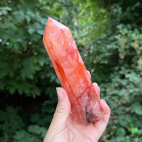 Hematoid Quartz Tower