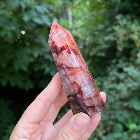 Hematoid Quartz Tower
