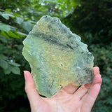 Epidote in Prehnite Slice