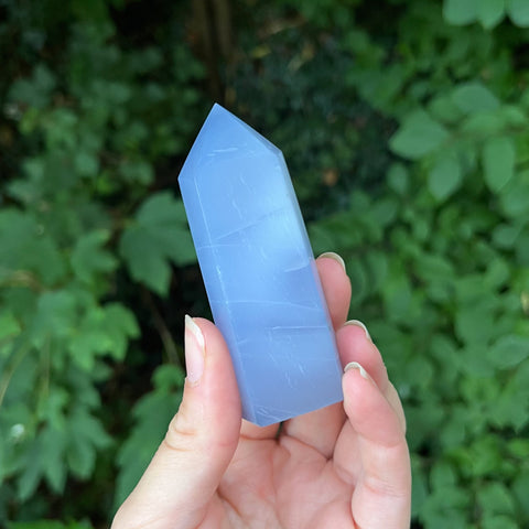 Blue Chalcedony Point